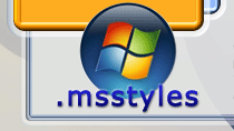 Read more about import of .msstyles skins.
