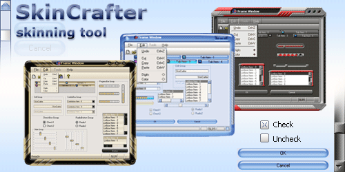 SkinCrafter is a tool for customized interface development